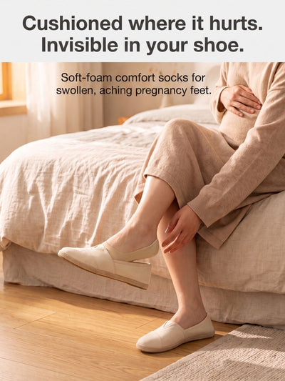 Hushstep™ - Invisible Cushion Socks