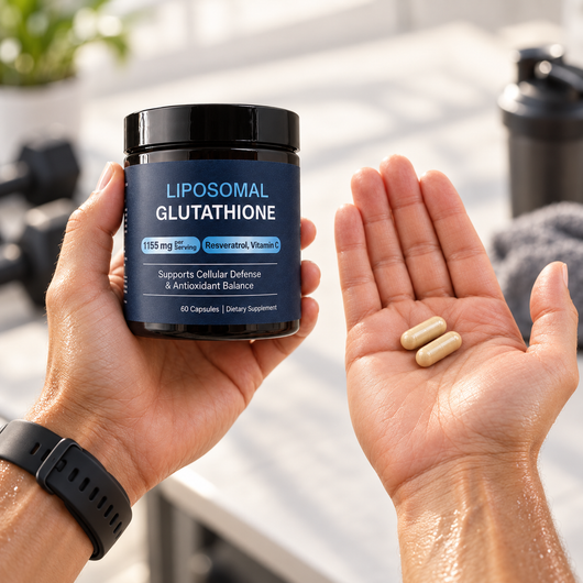 Liposomal Glutathione – Superior Absorption with Resveratrol, Vitamin C, Selenium & Vitamin B2